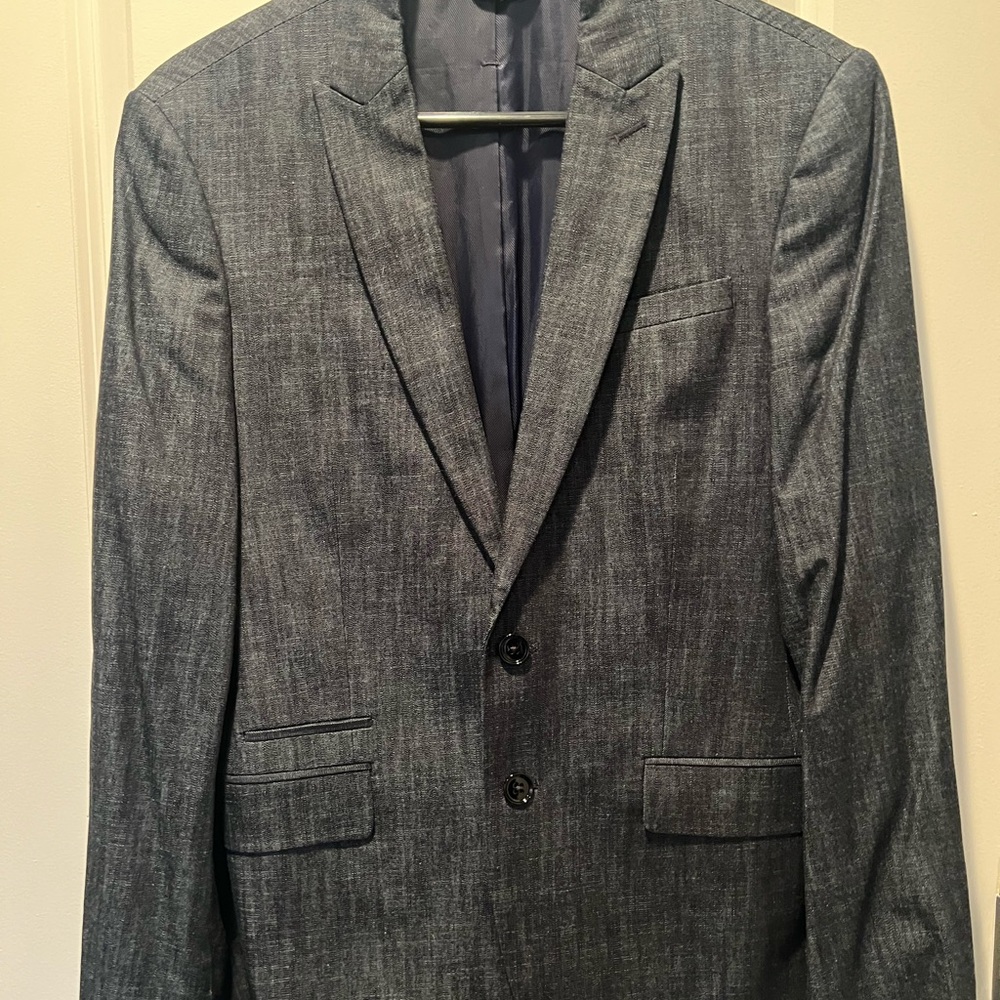 Men's Gray Blazer - image 1